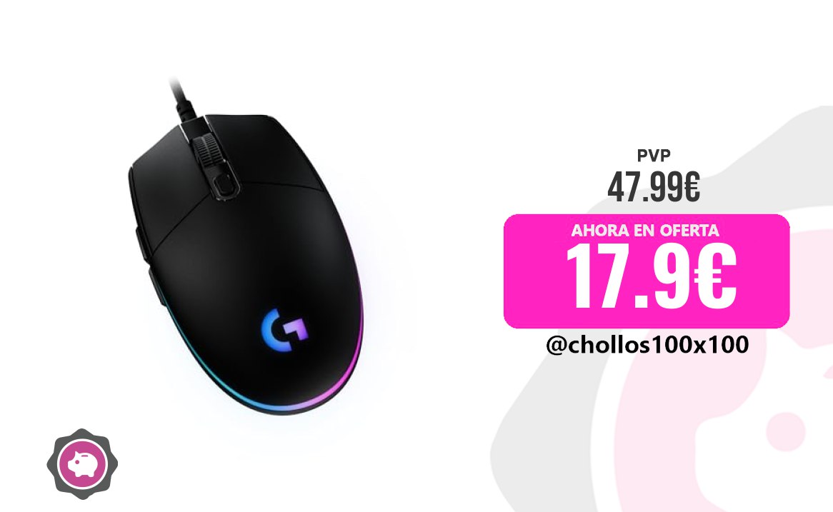 Ratón Gaming Personal Logitech G G203 Lightsync Ratón Gaming Con ...