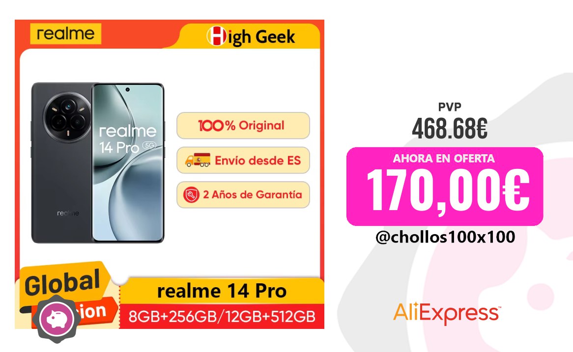 Realme 14 Pro Versión Global Realme 14 Pro 5G Smartphone 50Mp Sony Imx882 O