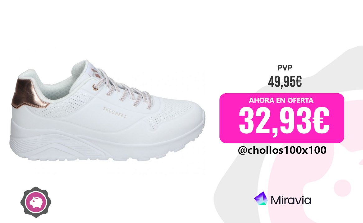 Skechers Uno Skechers Zapatilla Skechers Uno Lite Para Mujer – Deportiva