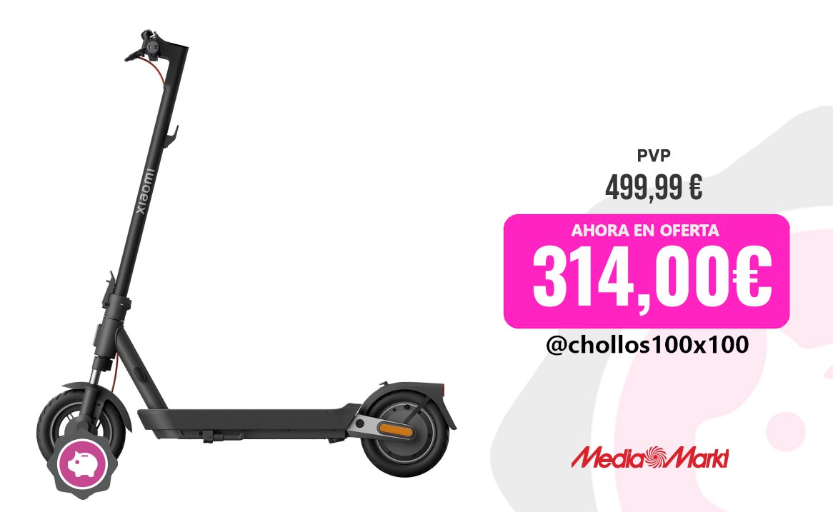 Patinete Eléctrico Xiaomi Scooter 5 Pro