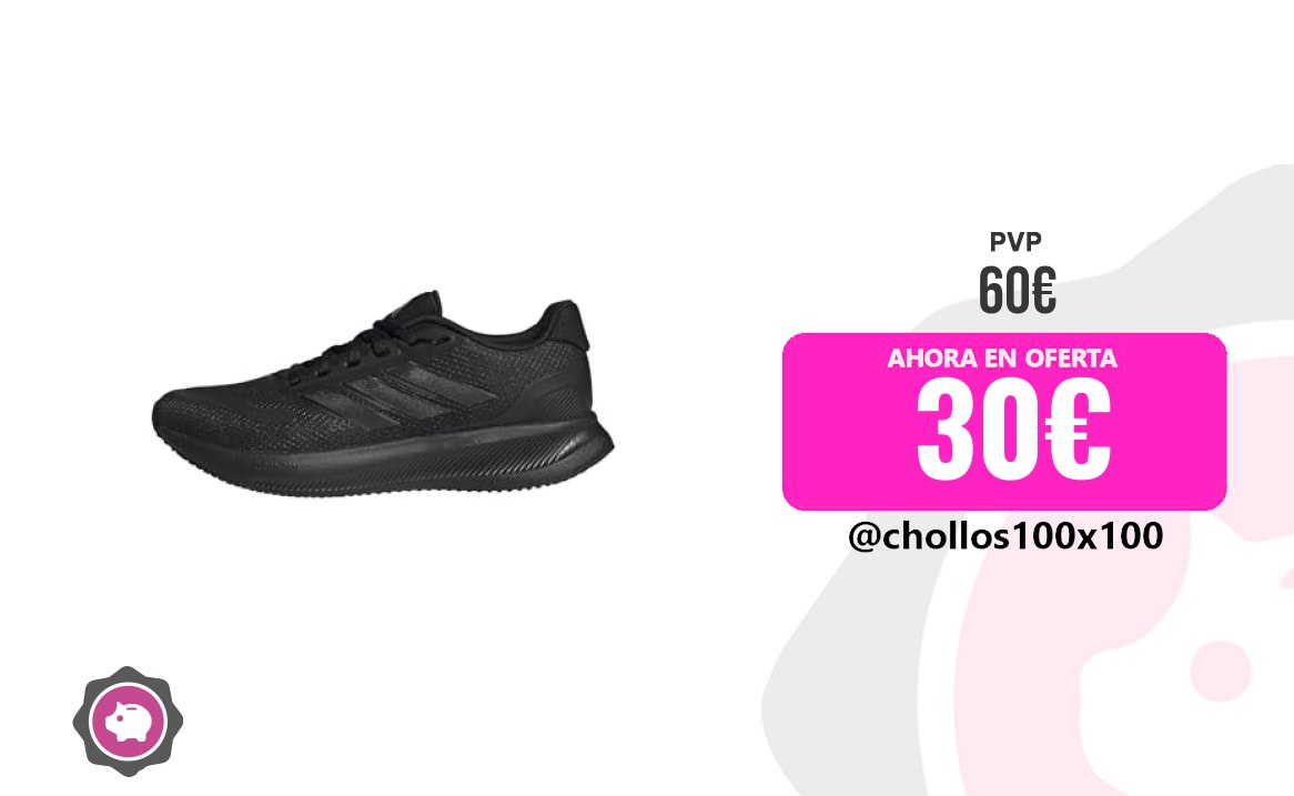 Zapatillas Running Adidas Hombre Runfalcon 5 Running Shoes, Core Blac
