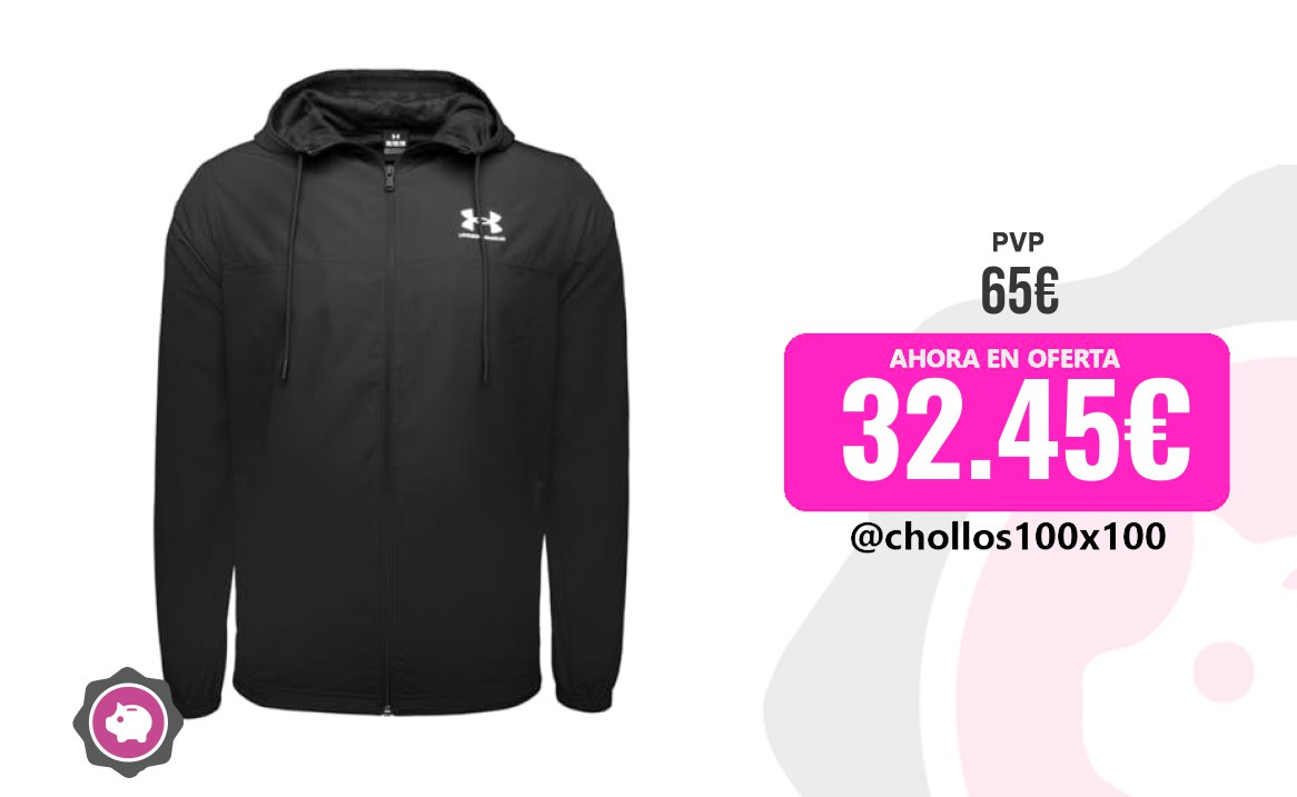 Camisa Windbreaker Under Armour Hombre Ua Rival Wvn Windbreaker Shir