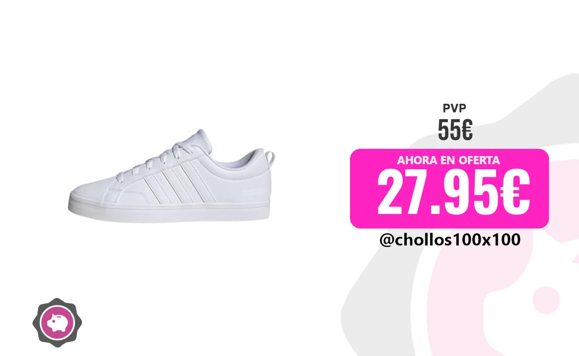 Adidas Vs Pace Adidas Unisex Adulto Vs Pace 2.0 Shoes, Cloud White/Cl