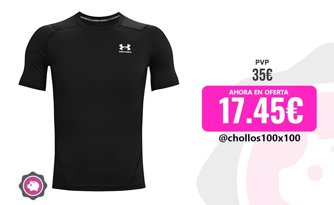 Camiseta Hombre Under Armour Hg Armour Comp Ss Camiseta Para Hombre