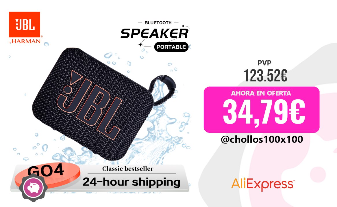 JBL Go4 Altavoz Original JBL Go 4 Altavoz Bluetooth Inalámbrico Altavoz Por
