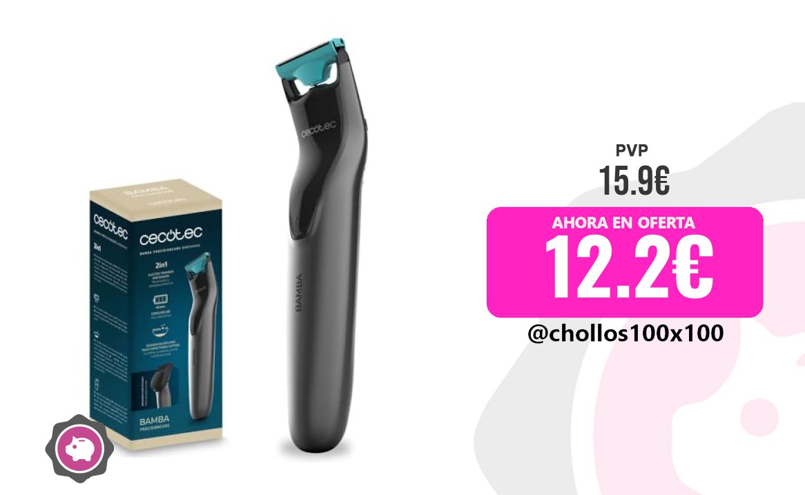 Cortadora Inalámbrica Para El Cuidado Personal Cecotec Máquina De