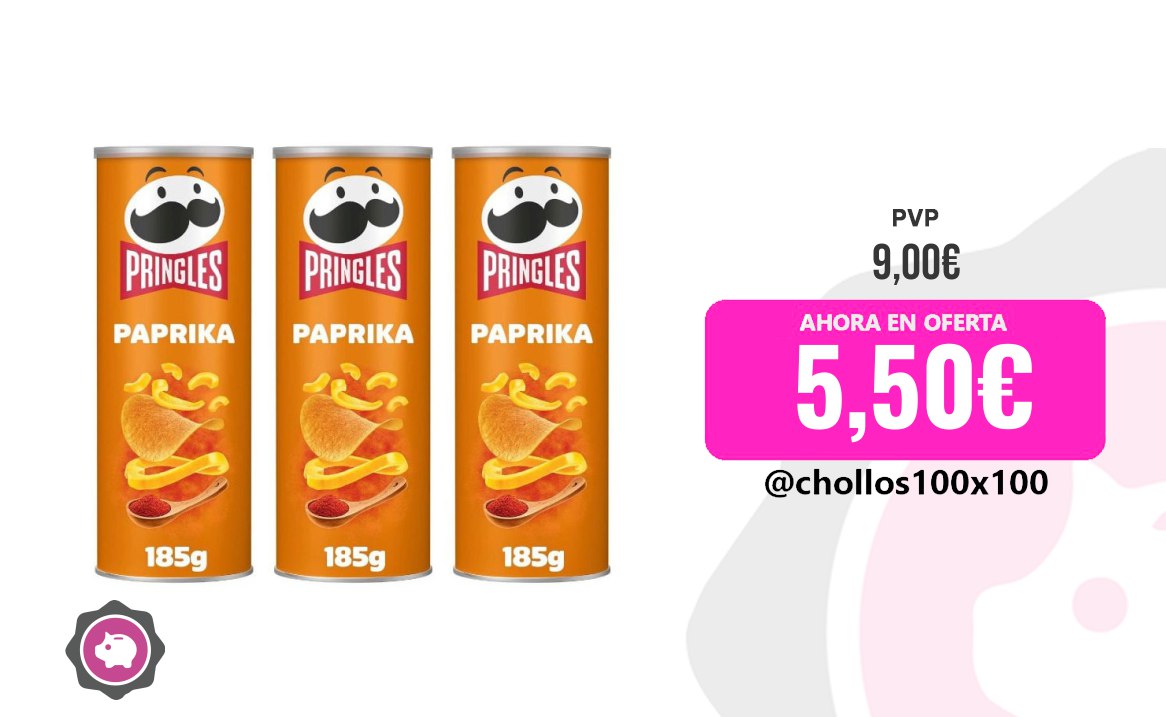 Pringles Hot Paprika 185G