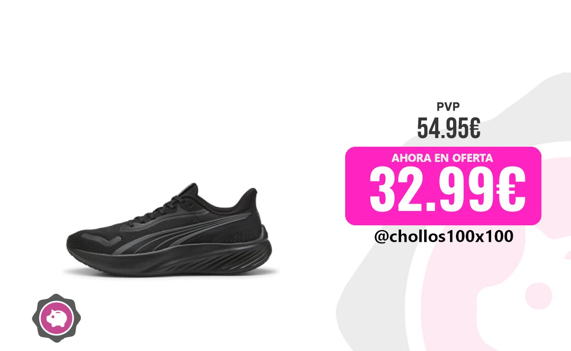 Tenis Puma Puma Tenis Unisex Pounce Literoad Para Correr, Puma Negro