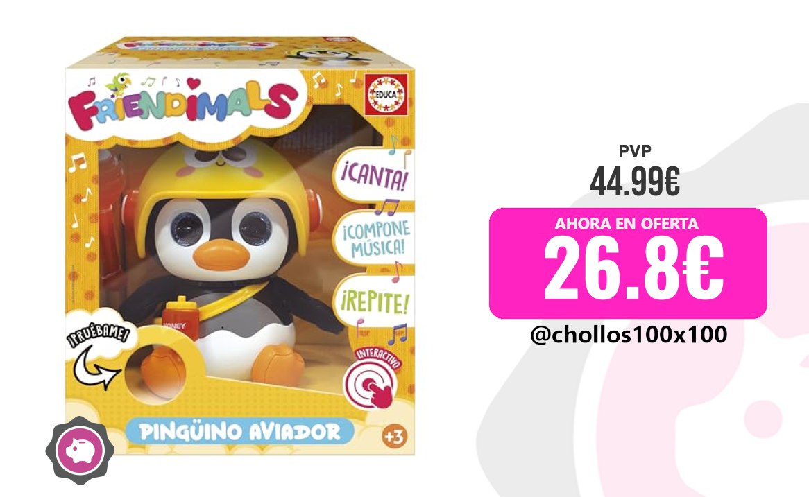 Juguete educativo interactivo pingüino bailarín