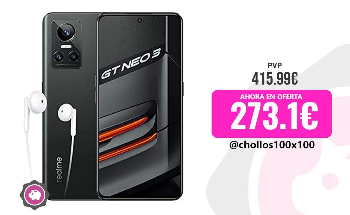 Realme Gt Realme Gt Neo 3 150 W - 12+256Gb 5G Smartphone Libre