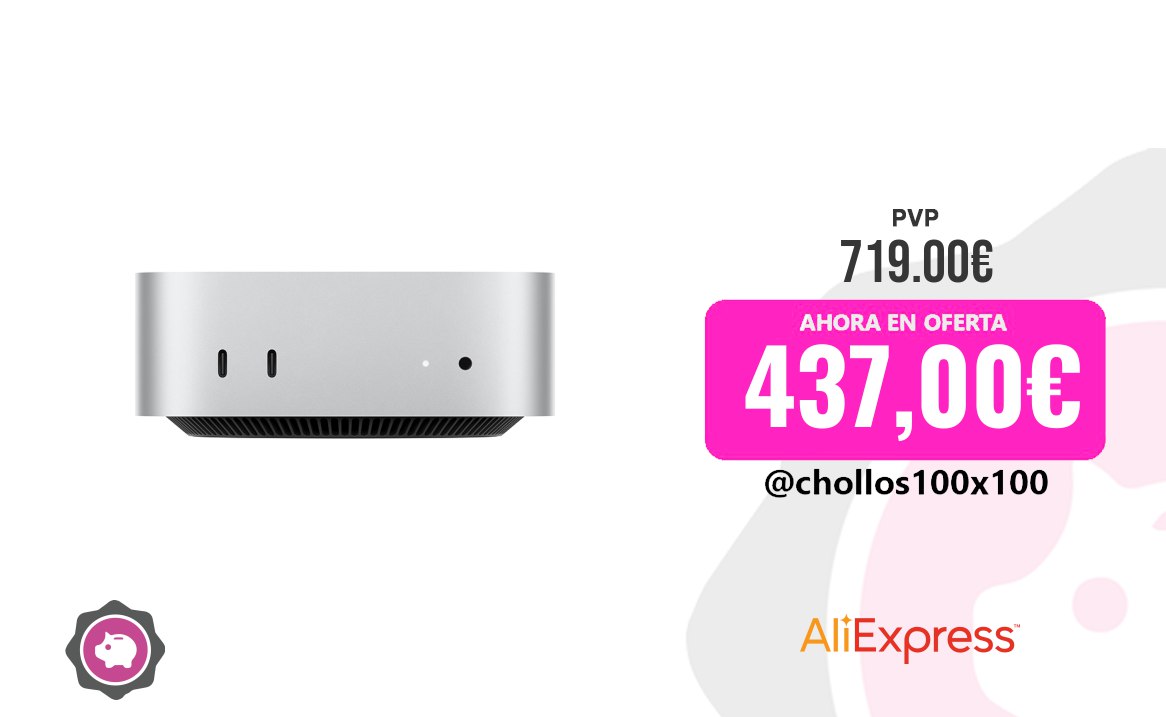 Mac Mini Apple Mac Mini (2024) M4 Chip, 10-Core CPU, 10-Core GPU, Apple M4 C
