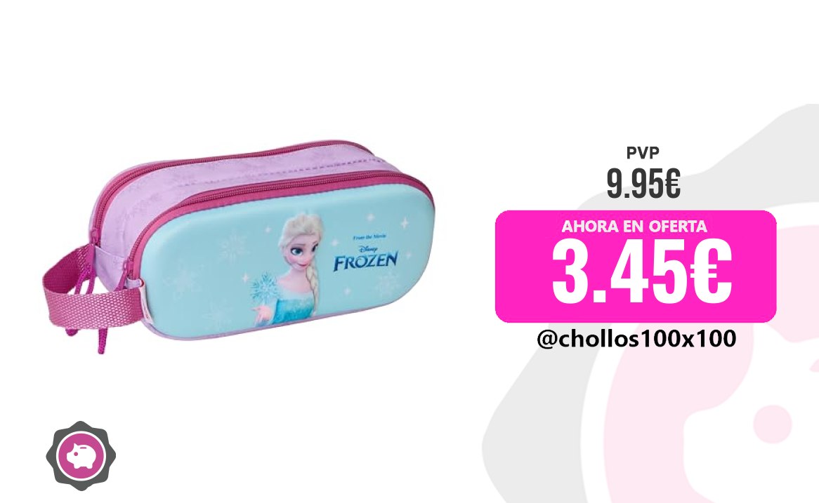 Portatodo infantil Safta Frozen 3D