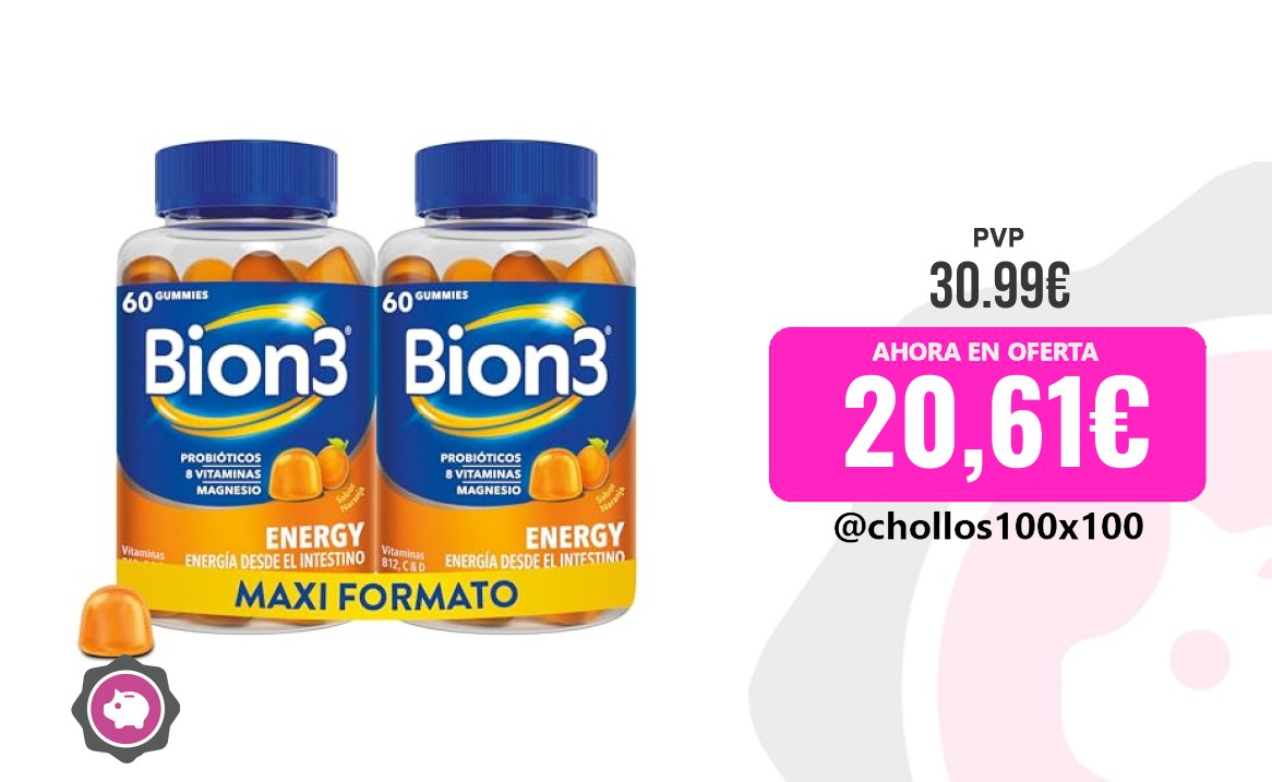 Bion3 Gummies Bion3 Energy Gummies Para La Energía Física Y Menta