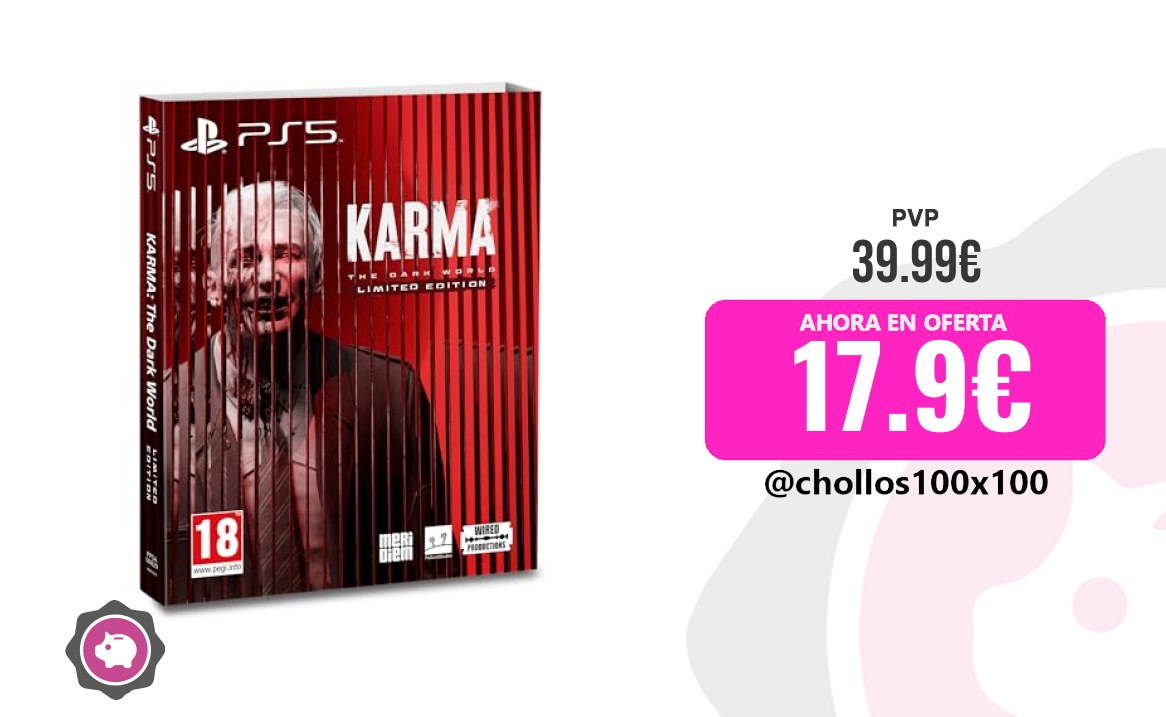 OFERTÓN: KARMA: The Dark World - Limited Edition - PS5 ✨ Descuento del 55%!