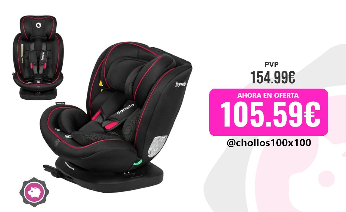 Siège Auto Para Bebé Lionelo Bastiaan I-Size Siège Auto Pivotant