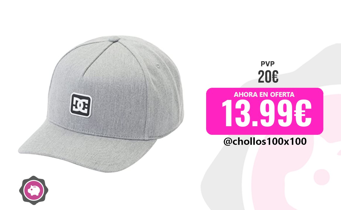 Gorra Dc Dc Shoes Sureshot - Gorra Con Ajuste Posterior A Presión P