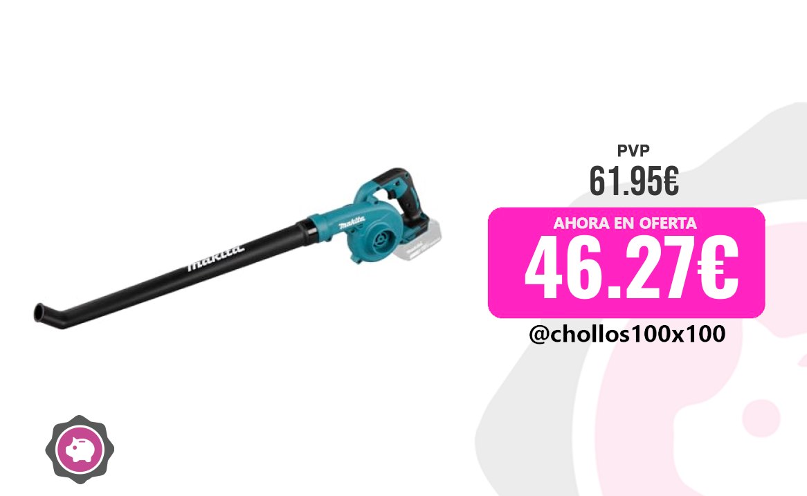 Oferta de Soplador Inalámbrico Makita DUB186Z LXT