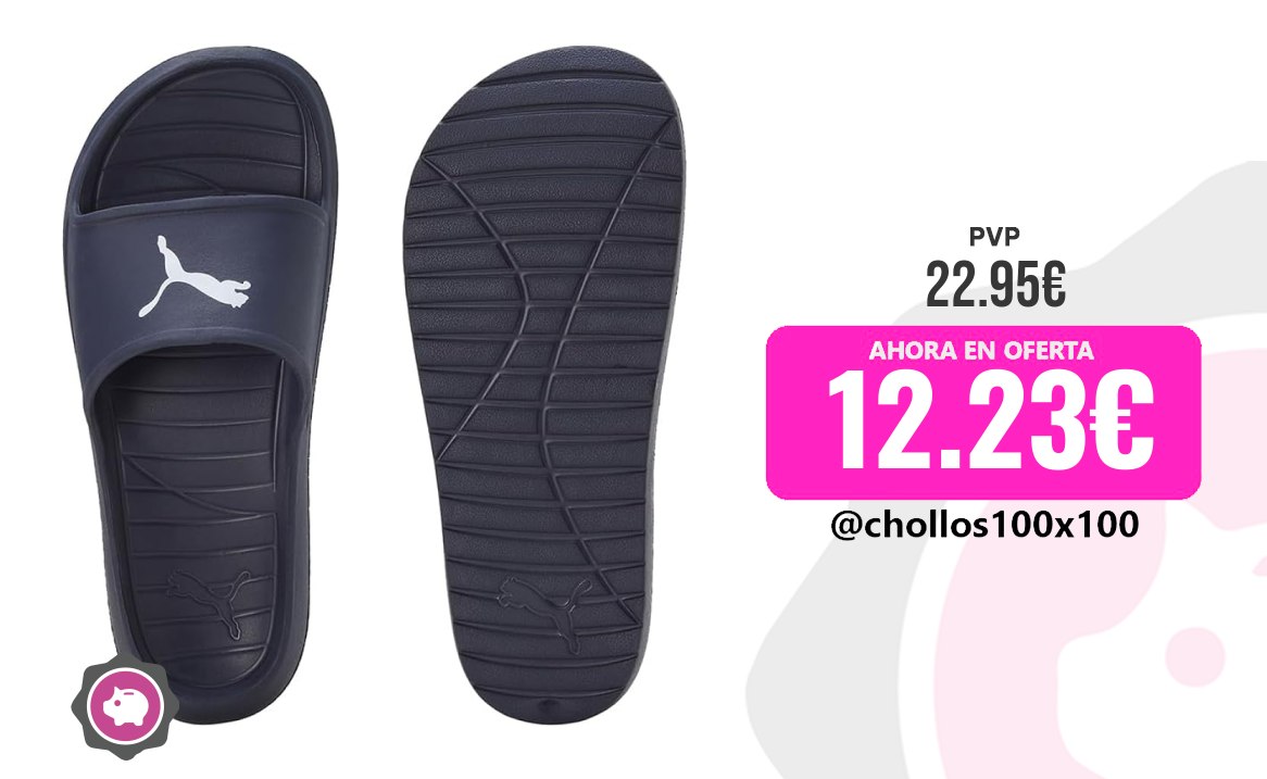 CHOLLAZO PUMA DIVECAT CHANCLETA #Amazon