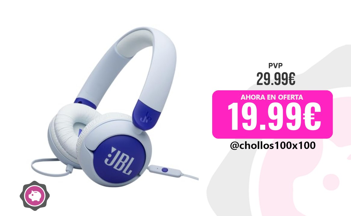 Auriculares Niños JBL Junior 320, Auriculares Supraaurales Para
