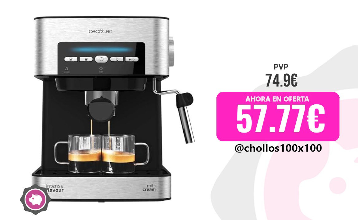 Cafetera Express Cecotec Cafetera Express Power Espresso 20 Matic. 85