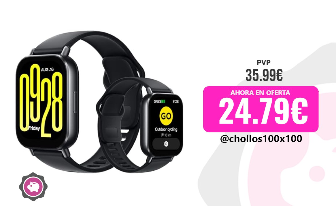 Oferta de Reloj Xiaomi Redmi Watch 5 Active