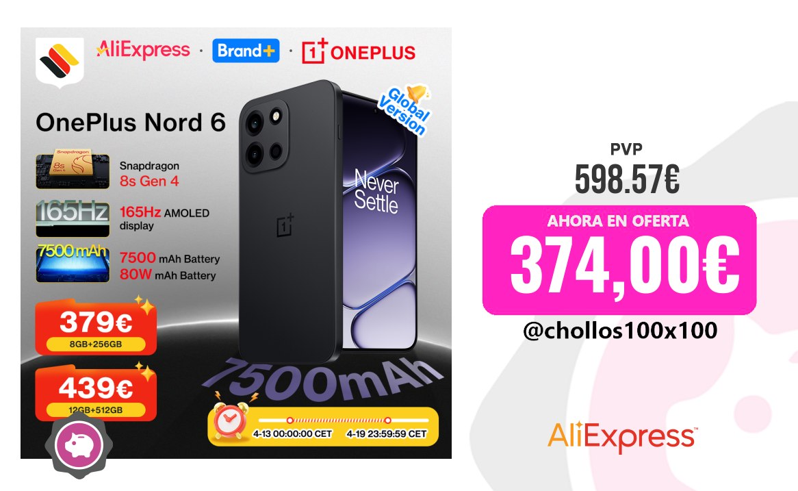 Oferta de Smartphone OnePlus Nord 6 5G