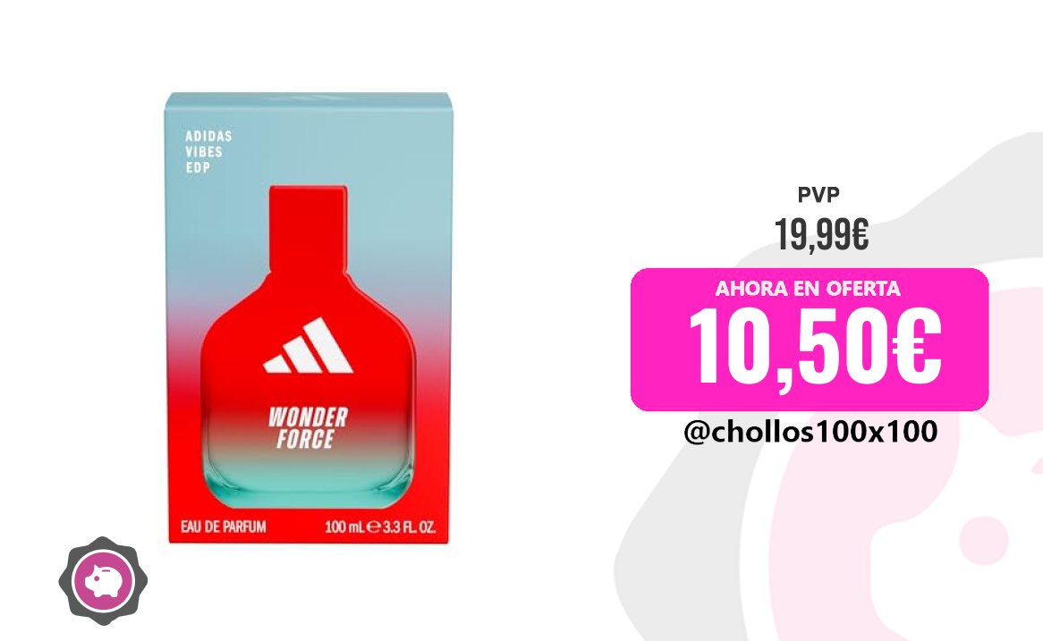 CUPONAZO Adidas Vibes Wonder Force Eau de Parfum Fragancia unisex Notas