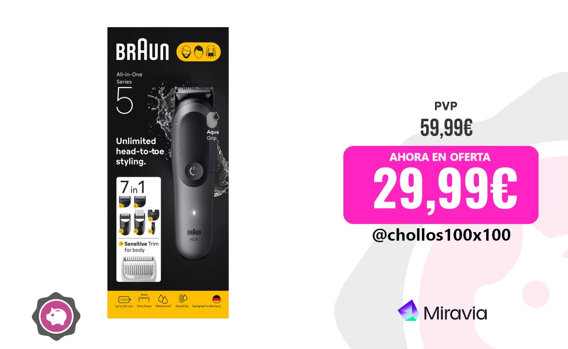 Braun Recortadora Todo En Uno Series 5