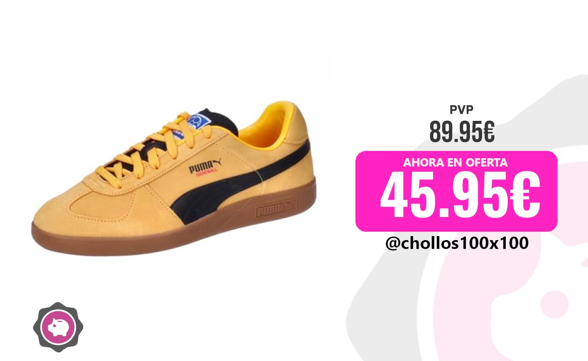 Zapatillas Handball Puma Unisex Adults Handball Indoor Court Shoe, Su