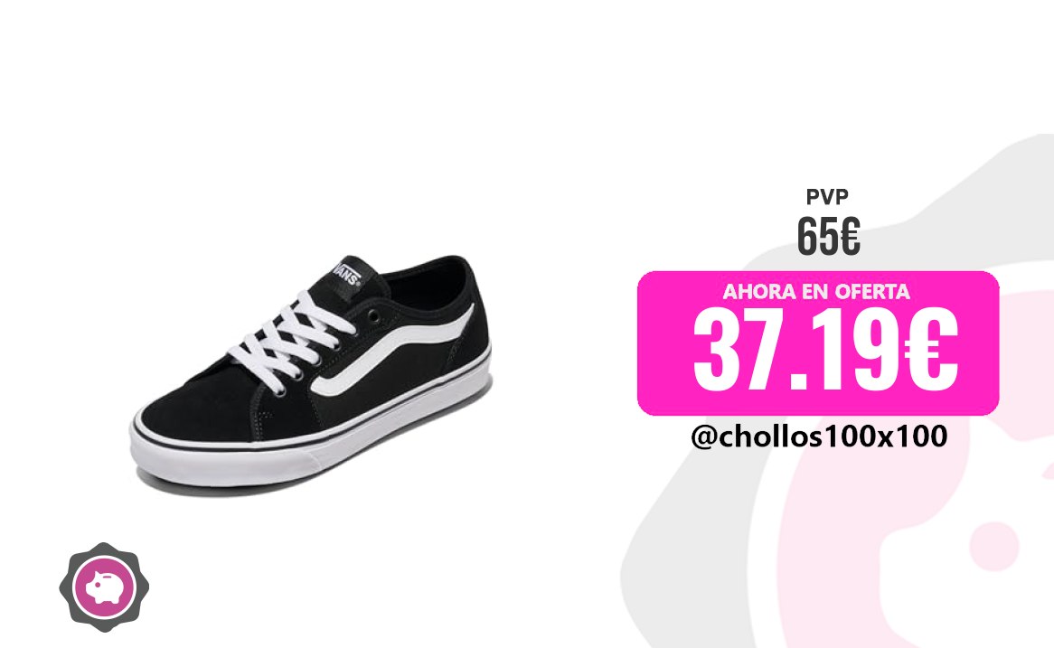 Vans Filmore Vans Filmore Decon, Zapatillas Hombre, Black And White