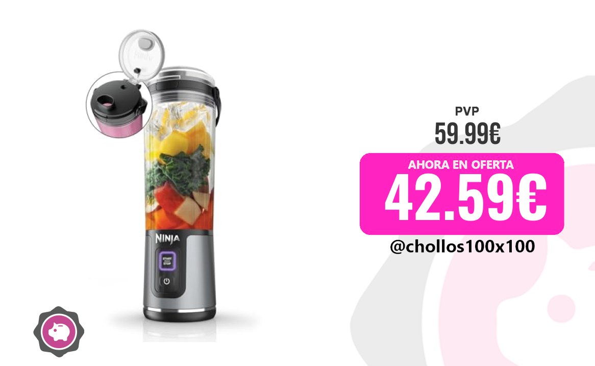 Oferta de Batidora Portátil Ninja Blast