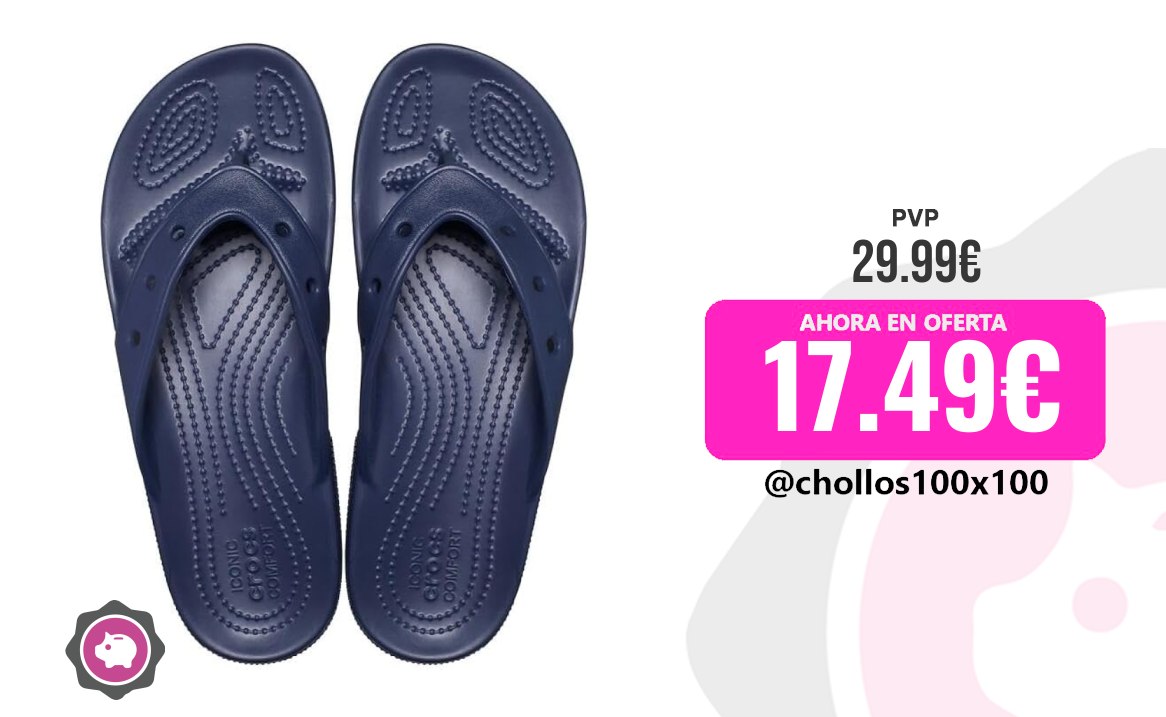 Classic Flip Crocs Unisex Adulto Classic Crocs Flip Chancla De Dedo