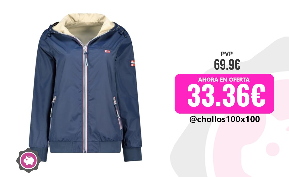 Chaqueta Mujer Geographical Norway Arrivialamalady Chaqueta Mujer, Azul