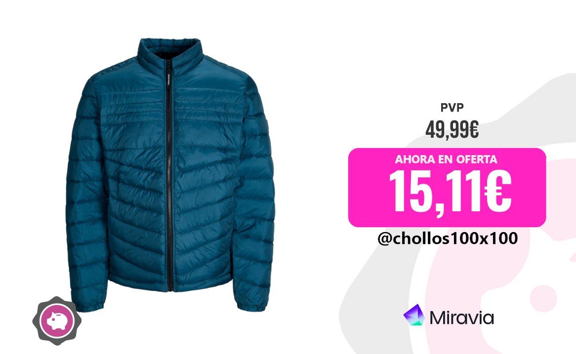 Jack&Jones Puffer Jack&Jones 12211788 Jjehero Puffer Collar Noos Hombre Anora