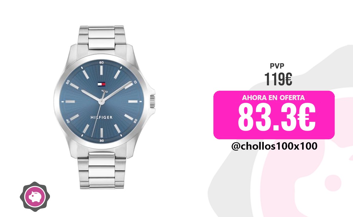 Reloj Tommy Tommy Hilfiger Reloj Con Movimiento De Cuarzo De Tres Manec