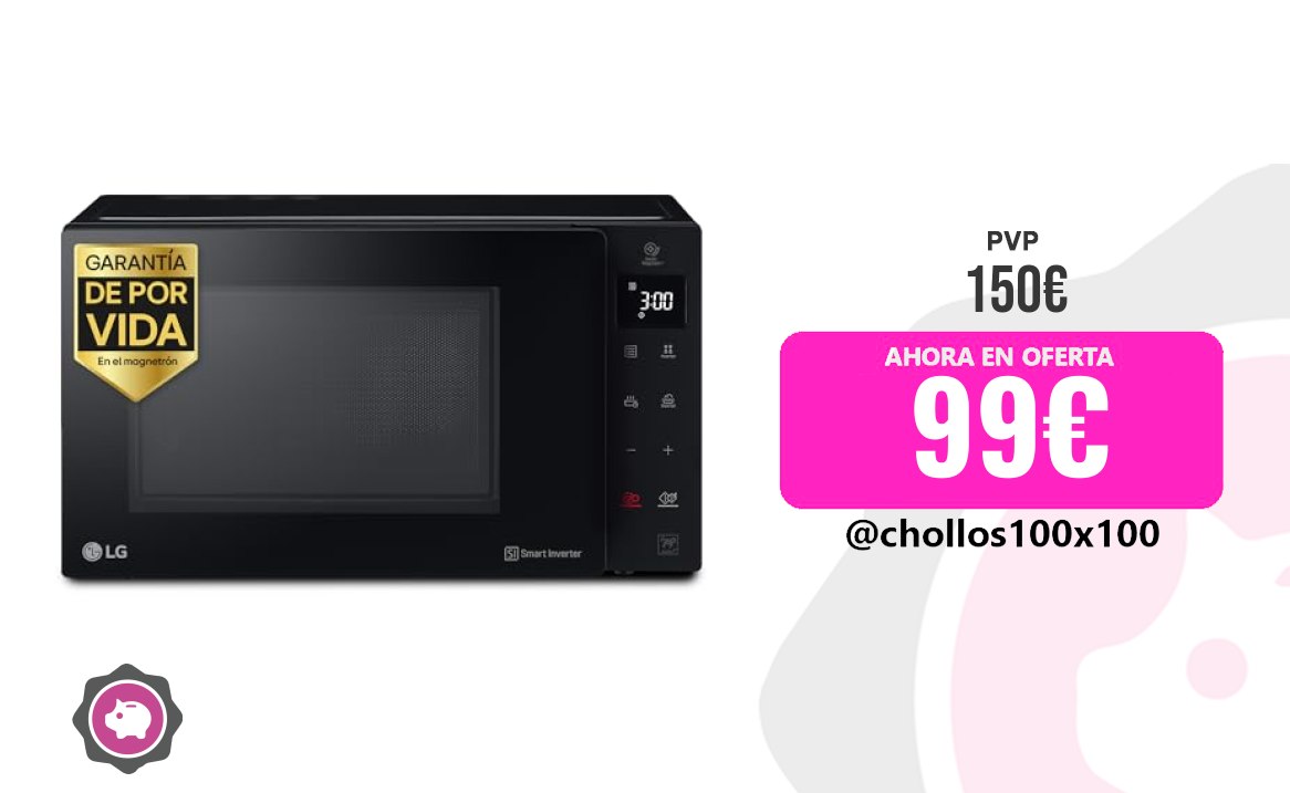 Microondas LG Principal LG Mh6535Gis - Microondas Con Grill