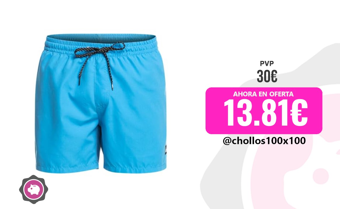 Bañador Quiksilver Quiksilver Everyday Volley 15", Bañador Para Ho
