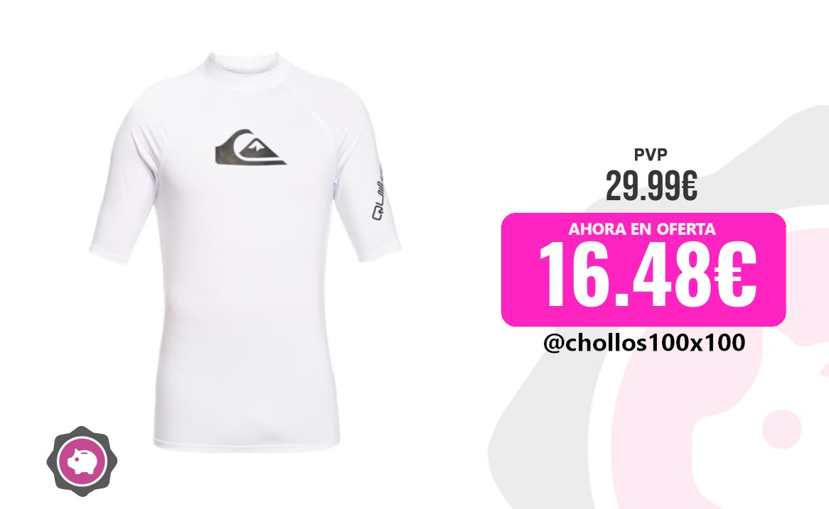 Quiksilver Licra Quiksilver All Time - Licra De Manga Corta Upf 50 P