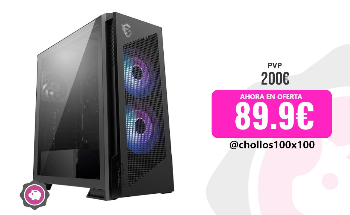 Torre Gaming Personal Msi Mpg Velox 300R Pz – Torre Gaming Atx Co