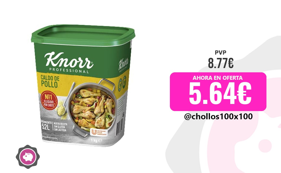 Caldo Pollo Knorr Caldo De Pollo Sazonador 1000G ¡Descubre El