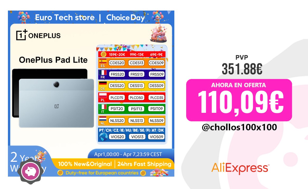 CHOLLAZO ONEPLUS TABLET
