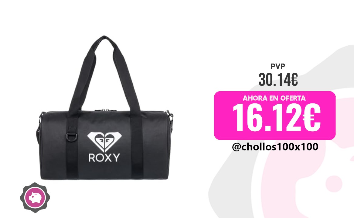 Bolso Roxy Roxy Vitamin Sea Bolso De Mano, Gris (Anthracite), One Siz