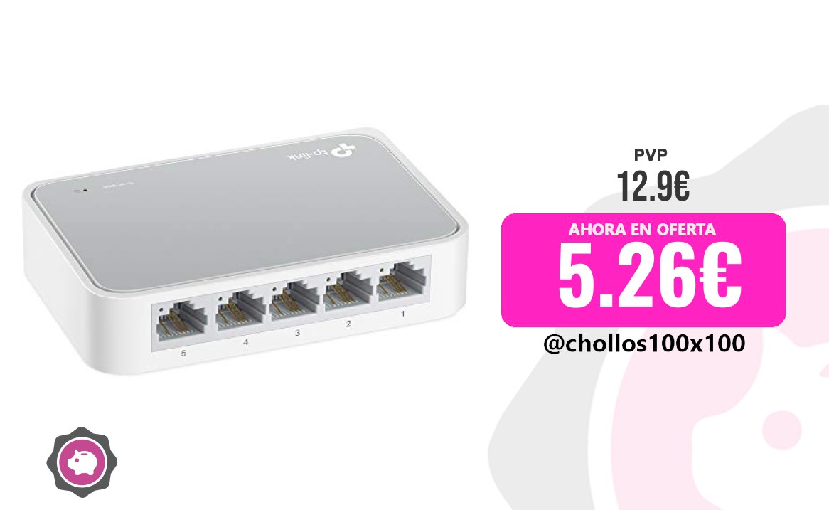 Oferta Switch Ethernet TP-Link TL-SF1005D
