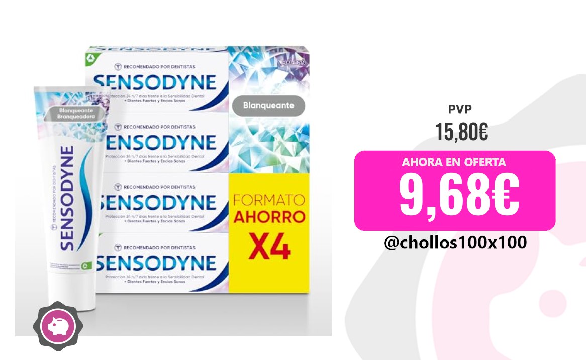 Oferta Pasta de Dientes Blanqueante Sensodyne