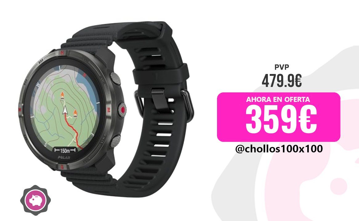 Oferta de reloj Polar Grit X2 Outdoor - Multisport Watch