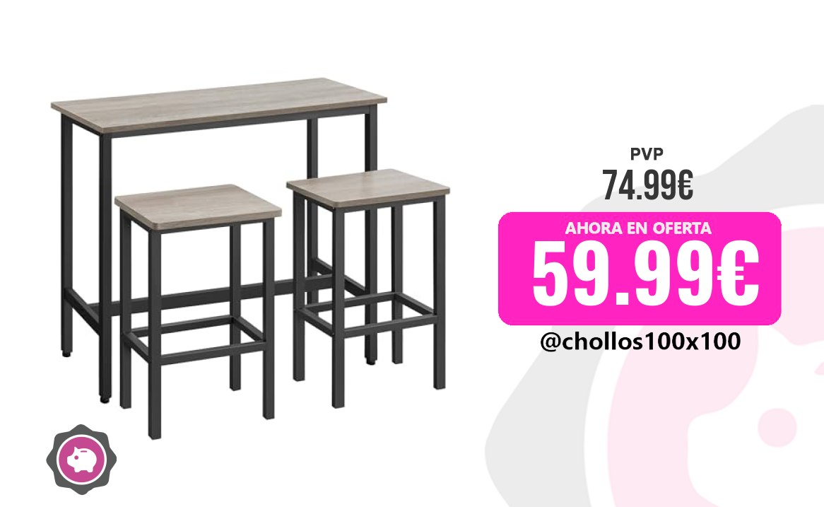 CHOLLAZO MESA BAR #Amazon
