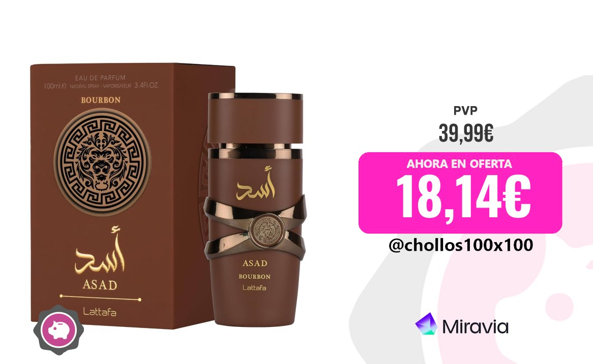 Lattafa Asad Bourbon Perfume para Hombre