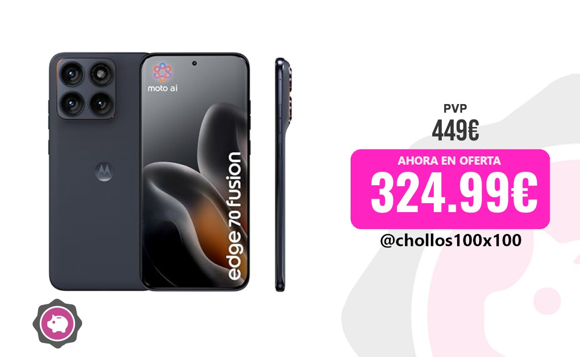 Oferta del día: Motorola Edge 70 Fusion Pantone Silhouette