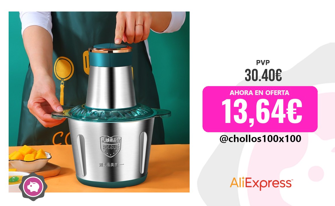 CHOLLAZO PICADORA ELÉCTRICA #Aliexpress