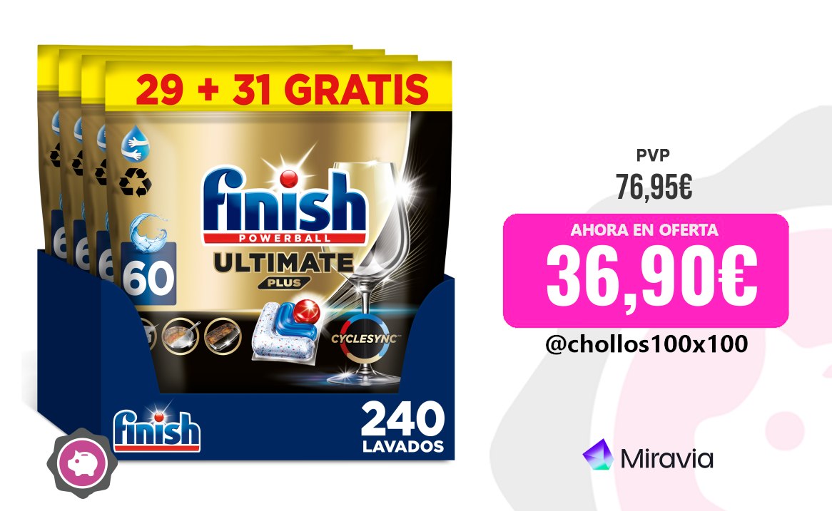 CHOLLAZO Finish Powerball Miravia